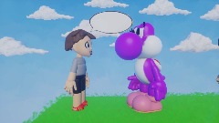 Me and the Purple Yoshi