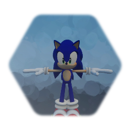 Nintendo wii - Sonic the hedgehog model