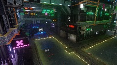 A Cyberpunk scene