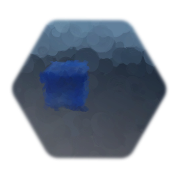Water block / symmetrical minecraft style