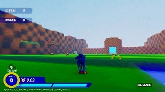 Sonic The Hedgehog (Modern Version, Green Hill)