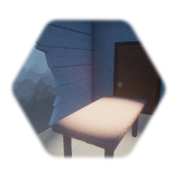 Improved Interrogation Room w/ Broken Hole in wall