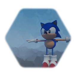 Unfinished 3D Blast Sonic Model but i made it better