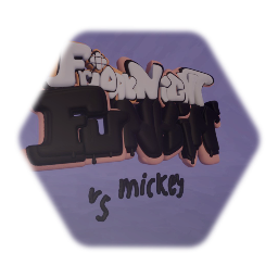 Fnf vs mickey logo