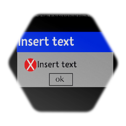 Windows Text Display Template