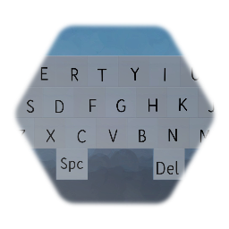 Working QWERTY Keyboard - Word to Variable Converter