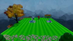 Garden Square Grass Block Sculpture