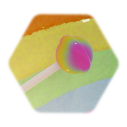 Rainbow lolipop