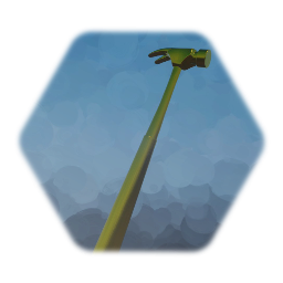 Realistic gold Hammer from fix it Felix jr.