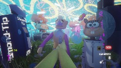 COD ZOMBIE'S - (SPONGEBOB) - SANDY'S TREEHOUSE CHALLENGE!