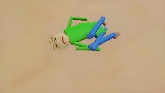 Baldi turned into a ragdoll