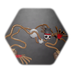 Snowman Mommy long legs skin V1