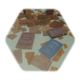Books, floor filler prop stuff