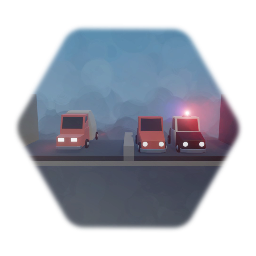 Hello neighbor but im turning it into a highway for no reason