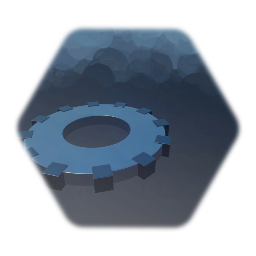 Rotating Metal Cog