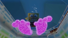 Inside peach castle but Spongebob V2