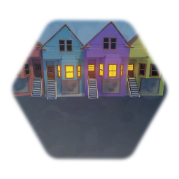 San Francisco Houses Facade 3