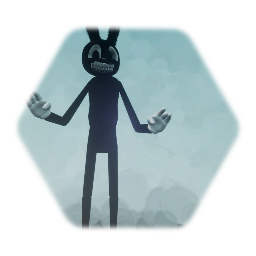 Cartoon rabbit puppet