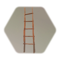 Wooden Tall Ladder