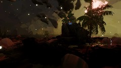 Deserted island Sunset (remix_Trindas_sculpture)