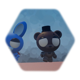 Fnaf Freddy and Bonnie Figures