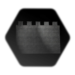 Castle wall segment