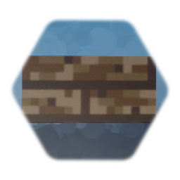 Wooden plank slab - Minecraft