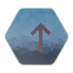 Up arrow chunky
