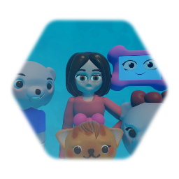 Amy and her old friends "Kitty Legend"