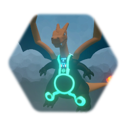 Charizard TRON suit