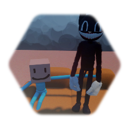 ソファーにいる