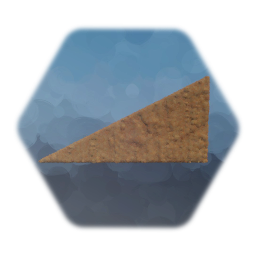 Adobe Half Wall Wedge