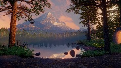Remastered Lost Lake Mt Hood