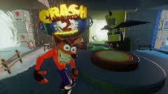 Crash Bandicoot 2: Cortex Strikes Back - Cover Art