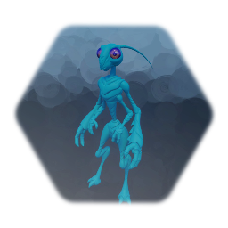 Insectoid Alien Character Base