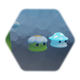 Weed and blushroom