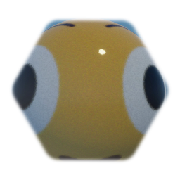 Flushed emoji ball