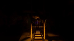 Zombies on carts on mine tracks