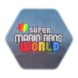 New Super Mario Bros. WORLD logo anim