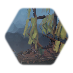 Pirate Ship lower detail