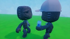 Sackboy fogor his taxes (His dad comes back)