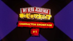 My Hero Academia: HEROES AT WAR (volume 2) Character showcase 1