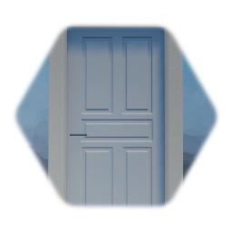 Functional interior door with easy lock 4