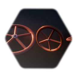 Dirty/Worn Valve Wheel