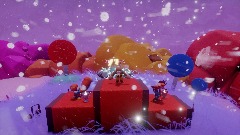 Banjo in Sugarbake Lake Christmas