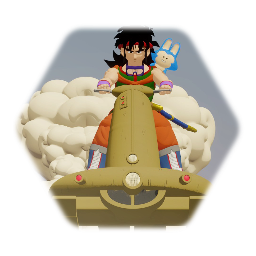 Véhicule Yamcha & Plume