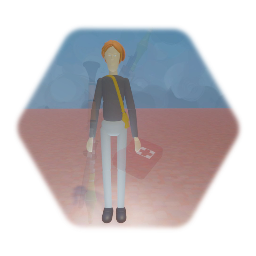 Survival horror style character