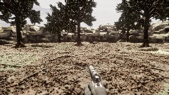 Realistic shooting game template