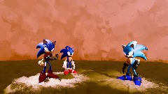 Sonic and Legend VS Santiago