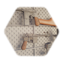 Handgun/Machine Pistol (Mauser Shnellfeuer M712)